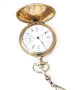 Antique Waltham Pocket Watch with Original Box and a 23 inch Adjustable Chain - WORKING!