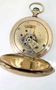 Rare Elgin 18-S pocket watch Circa 1900 17 jewels with 3 case covers made in the USA - Working!