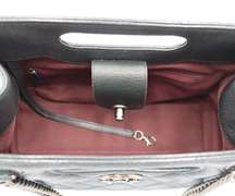 Chanel Quilted Goatskin Green Perfect Edge Tote W/ Box & Dust Cover