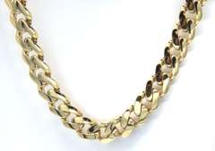 Gorgeous 14kt Yellow Gold Curb Link Chain Necklace