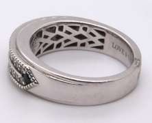 VERA WANG MENS DIAMOND WEDDING BAND 14K