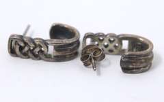 Vintage Sterling Silver Earrings