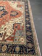 MAGNIFICENT SERAPI DESIGN RUG 9x12