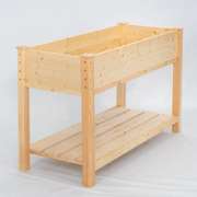 Raised Garden Bed 4FT Elevated Wooden Planter Box