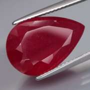 Substantial 12.65ct top blood red Ruby