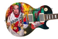 Tekashi69 Autographed Signed Custom Photo Graphics Guitar ACOA