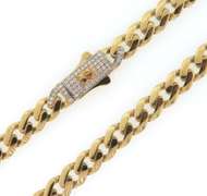 Splendid 14kt Yellow Gold Curb Link Necklace