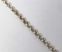 Sterling Silver Rolo Bracelet