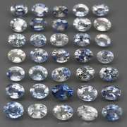Heated only top blue 8.32ct Sapphire set