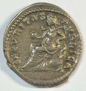 Original Mint State Caracalla Roman Silver Denarius 198-217 AD