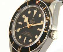 Tudor Black Bay Fifty Eight Chronometer Leather Strap Watch