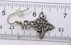 Sterling Silver Star Dangle Earrings