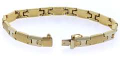 Beautiful Ladies 14kt White & Yellow Gold Bracelet