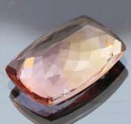 VS clarity 18.76ct unheated real Bolivian Ametrine