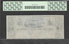 Scarce 1800's $5 Commercial Bank Of Apalachicola FL PCGS 53 PPQ Rare Grade!