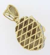 Flashy 10kt Diamond Lion Pendant