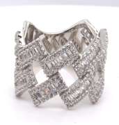 Sterling Silver Cubic zirconia Ring