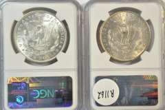 Better NGC MS63 1889 & 1900 'P' Mint Morgan Silver Dollars