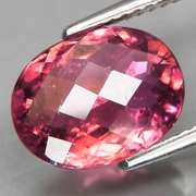 Checkerboard cut! 3.61ct rose pink Rubellite Tourmaline