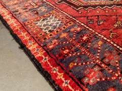 VINTAGE PERSIAN KARAJEH RUNNER 3.6x10.3