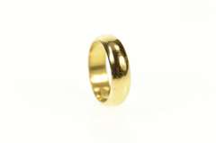 18K Yellow Gold 4.0mm Classic Rounded Child's Band Baby Ring