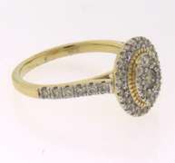 Elegant 10kt Diamond Bridal Set