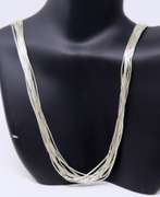 Sterling Silver Multi Strand Necklace
