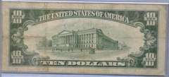 $10 1934 A Series Silver Certificate in PCS Holder