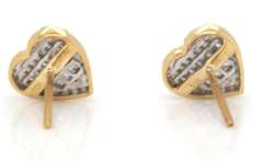 Gorgeous Yellow Gold Diamond Earrings