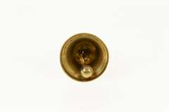 14K Yellow Gold 3D Wedding School Bell Articulated Charm/Pendant