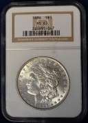 1886 MS63 Morgan $