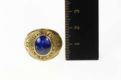 10K Yellow Gold United States Air Force Ornate Military Ring