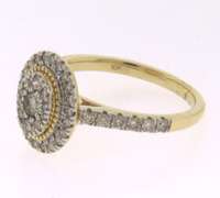 Elegant 10kt Diamond Bridal Set