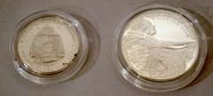 2016 US National Parks 100 th Anniversary Proof Silver Dollar and Half.