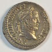 Original Mint State Caracalla Roman Silver Denarius 198-217 AD