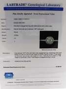 Dazzling White Gold RBC Diamond Engagement Ring