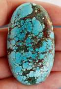 Huge! 156.5ct well marbled robbins egg blue Turquoise