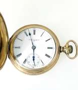 Rare Elgin 18-S pocket watch Circa 1900 17 jewels with 3 case covers made in the USA - Working!