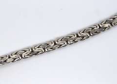 Sterling Silver Byzantine Necklace