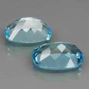 Beautifully matched 15.25ct Topaz pair