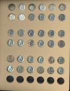Complete Set of 78 Diff. Roosevelt Dimes 1946 to 1980-D