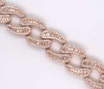 Sterling Silver Cubic Zirconia Tennis Necklace