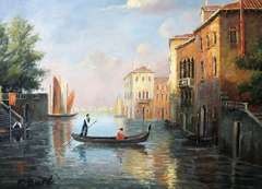 Original oil on canvas signed.