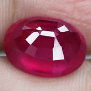 Vivid blood red 6.60ct Ruby from Madagascar