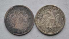 1891 1891 S Seated Quarter