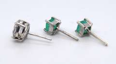 Sterling Silver gemstone Stud Earrings