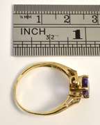Tasteful Amethyst Ring