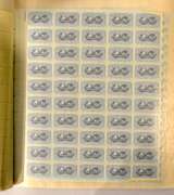 Various 1/2 Cent To 10  1 8 Cent Mint US Sheets Probably  1940 s -50 s Era $ 48.00