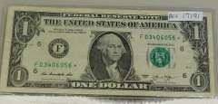 2013 Star Note, Fed Res Note $1  GEM Unc