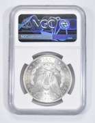 MS63 1889-S Morgan Silver Dollar - CAC - Graded NGC